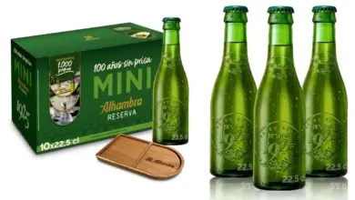 Alhambra Reserva 1925 Mini: cerveza premium en práctico formato de 22,5 cl con un 29% de descuento en Amazon