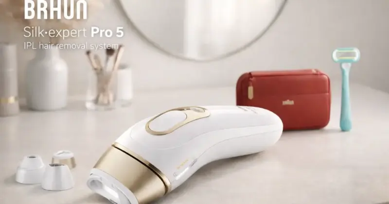 IPL Braun Silk·expert Pro 5: Depilación Duradera y Segura con un 40% de Descuento en Amazon
