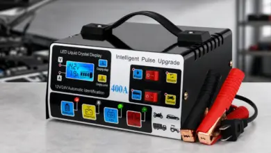 Cargador de batería para coche 400 A con reparación por pulsos a solo 12,76 € y envío gratis