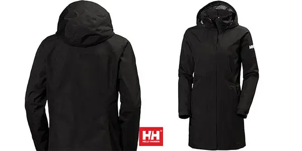 Helly Hansen Aden para mujer: chaquetón impermeable con gran descuento en Amazon