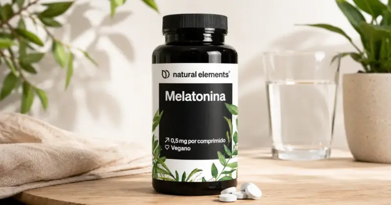 Melatonina Natural Elements: un año de sueño reparador con 30% de descuento a 8,39 €
