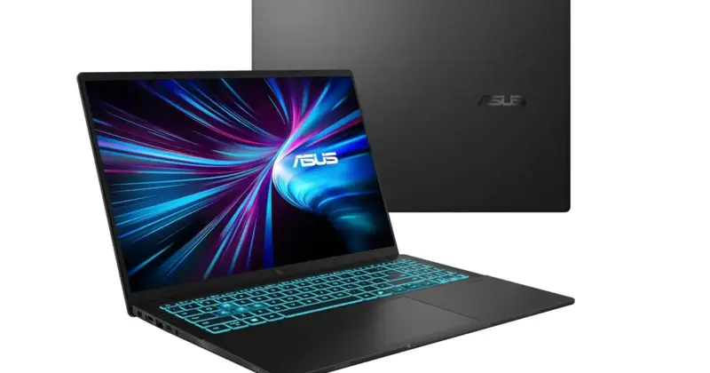 Potente portátil gaming ASUS V16 con RTX 5060 y pantalla 144Hz por solo 925,65 € con 23% de descuento