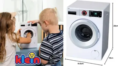 Lavadora de Juguete Bosch Theo Klein con Funciones Reales y Gran Descuento en Amazon