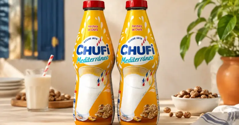 Pack doble de Horchata Chufi Mediterráneo vegetal por solo 2,53 € con 33% de descuento