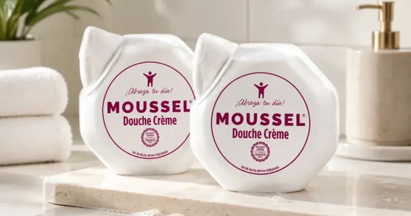 Pack x2 Gel de Ducha Moussel Douche Crème 650 ml: Hidratación y Espuma Cremosa con un 33% de Descuento