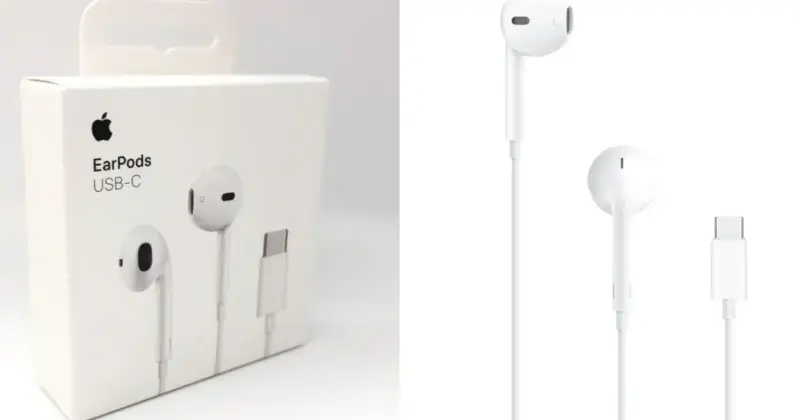 Auriculares Apple EarPods USB-C con diseño cómodo y sonido de calidad, ahora por 16,99 € con 11% de descuento