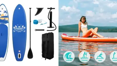 Tabla de surf hinchable FunWater con remo y accesorios al 76% de descuento por 84,82 €