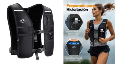 Chaleco de hidratación Iseyou para running al mejor precio: cómodo y funcional por solo 14,99 €