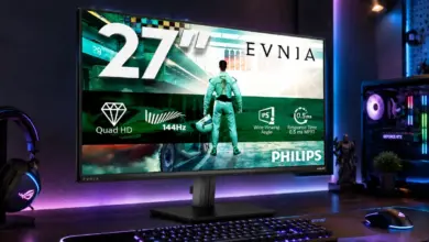 Monitor Gaming Philips Evnia 27M2N3500NF de 27” con 144Hz y HDR10 a 109,99 €: Fluidez y Confort a Buen Precio