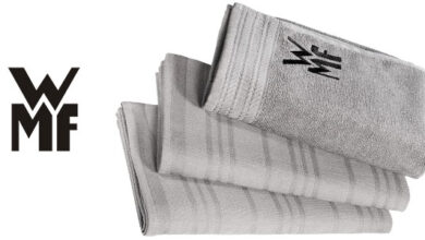 Pack de 3 paños de cocina WMF, algodón de calidad con un 38% de descuento por 15,99 €