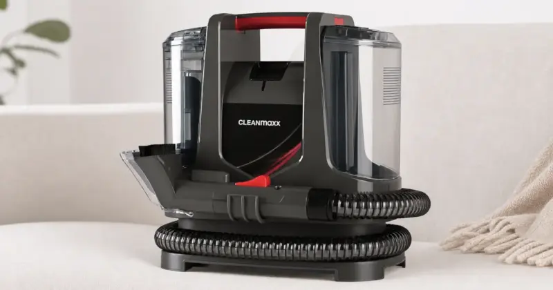 Aspirador Lavador CLEANmaxx: Limpieza Profunda para Alfombras y Tapicerías con un 24% de Descuento