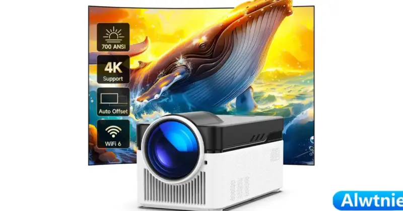 Proyector LED Magcubic HY450 1080p con Android 11: Calidad cine y pantalla gigante por solo 68,38 €