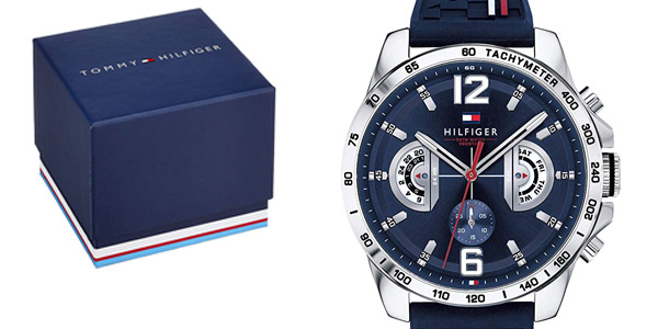 Tommy Hilfiger Decker 1791476: elegante reloj deportivo con 40% de descuento en Amazon
