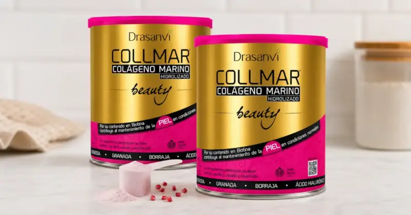 Pack x2 Drasanvi Collmar Beauty con colágeno marino y ácido hialurónico a 27,99 € con un 28% de descuento