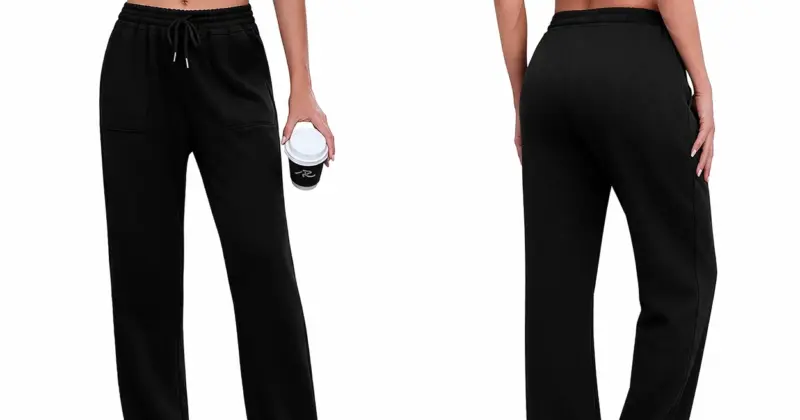 Pantalón deportivo de algodón para mujer con bolsillos por menos de 13 €: comodidad y estilo en Amazon