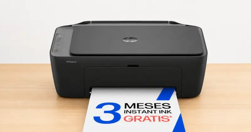 Impresora multifunción HP DeskJet 2920 por solo 29,01 € con un 55% de descuento