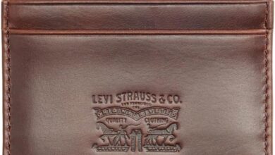 Tarjetero Levi's de piel ultrafino a mitad de precio: elegancia práctica por solo 16,50 €