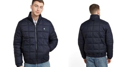 Chaqueta G-Star Meefic Quilted para hombre con 50% de descuento: abrigo cómodo y con capucha plegable