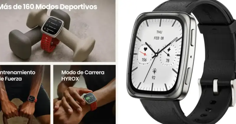 Amazfit Active 2: Smartwatch con pantalla AMOLED y 10 días de autonomía a un precio irresistible