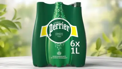 Pack de 6 botellas de Agua Mineral Natural con Gas Perrier 1L con 35% de descuento en Amazon