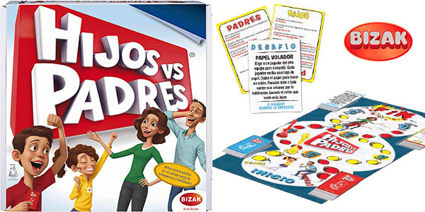Juego de mesa Hijos contra Padres: diversión y retos en familia con un 35% de descuento