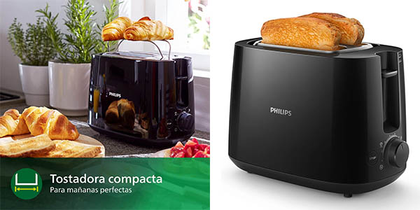 Tostadora Philips Daily HD2581/90 de doble ranura en oferta con un 31% de descuento