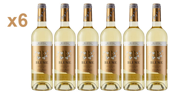 Pack 6 unidades Vino Blanco Blume Verdejo Selección D.O. Rueda con 27% de descuento