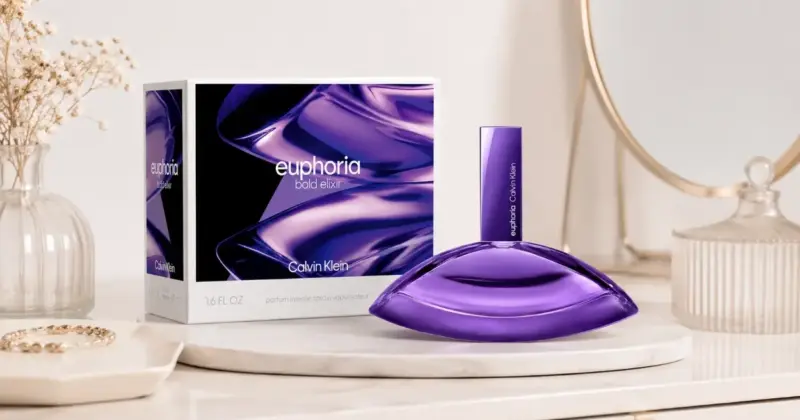 Calvin Klein Euphoria Bold Elixir 50 ml: fragancia intensa con jazmín y vainilla al 24% de descuento