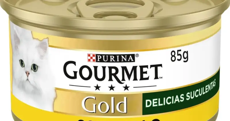 Pack de 24 latas de comida húmeda Purina Gourmet Gold Pollo para gatos con un 37% de descuento en Amazon