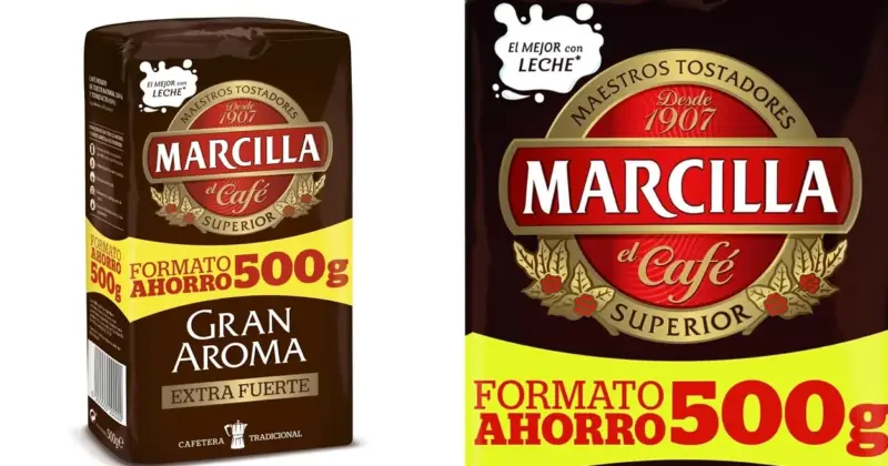 Marcilla Café Molido Extra Fuerte 500 g con un 32% de Descuento - Intensidad y Sabor al Mejor Precio