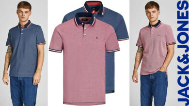 Pack de 2 polos Jack & Jones Jjepaulos con diseño moderno y 39% de descuento en Amazon