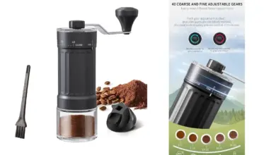Molino de café manual OrkeyDolk con 40 niveles de ajuste y cono cerámico por 13,83 € (-23%)