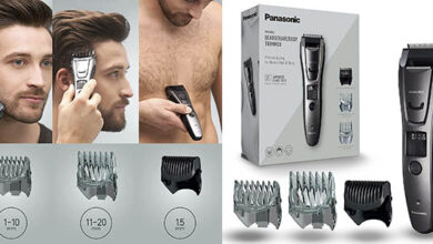 Panasonic ER-GB80-H503: Cortapelos versátil para cabello, barba y cuerpo con un 39% de descuento