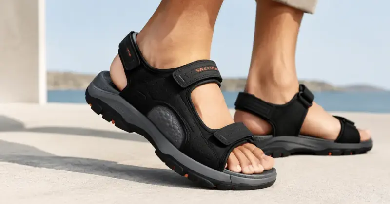Sandalias Skechers Tresmen Garo para hombre: comodidad y resistencia con 40% de descuento por solo 38,97 €