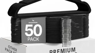 Pack 50 Perchas Utopia Home de Terciopelo: Organización y Antideslizante con 42% de Descuento por 15,19 €