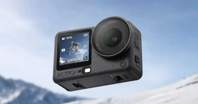DJI Osmo Action 6 con sensor cuadrado y apertura variable: cámara de acción versátil por 299,44 €