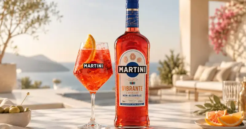 Martini Vibrante sin alcohol: Aperitivo botánico con 22% de descuento a solo 8,99 €