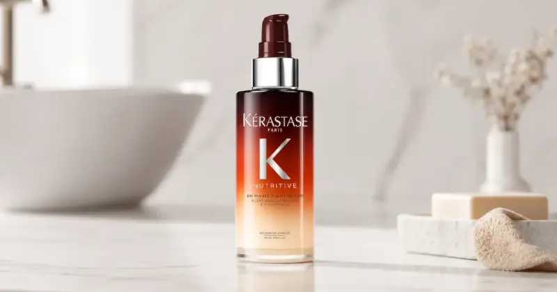 Sérum Nocturno Kérastase Nutritive 8H Magic Night: Nutrición Profunda para Cabello Seco con un 46% de Descuento