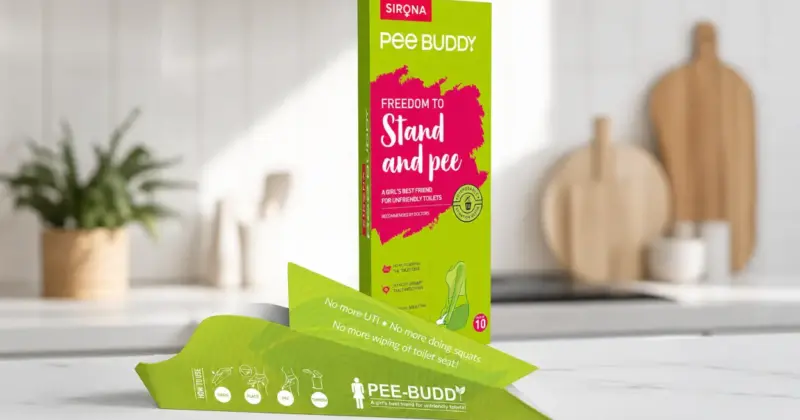 Pack x10 embudos femeninos Peebuddy para orinar de pie por solo 5,99 €, un 46% de descuento