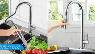 Grifo de cocina NIKYJM extraíble por 31,76 € con un 37% de descuento y envío gratis