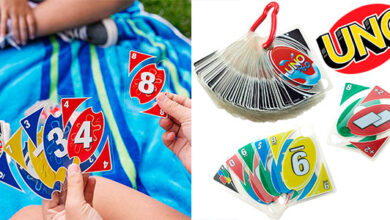 UNO H2O To Go: Juego de cartas impermeable con 34% de descuento en Amazon
