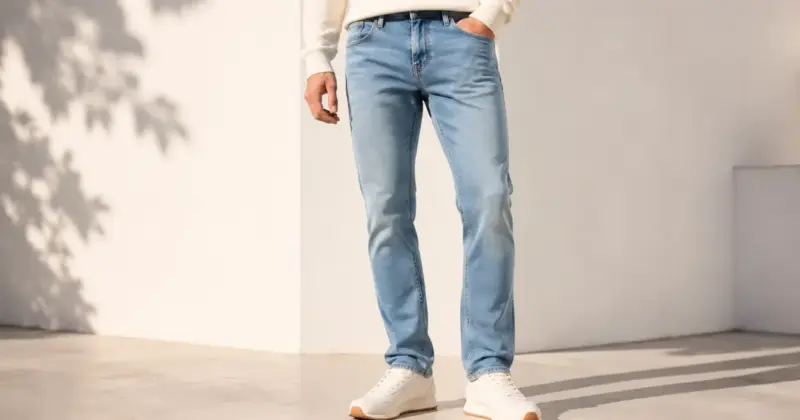 Pantalón Vaquero Tommy Jeans Scanton Slim Fit para Hombre: Estilo Clásico con Elasticidad, Solo 49,95 € con 50% de Descuento