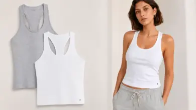 Pack x2 camisetas de tirantes Tommy Jeans para mujer con tejido elástico al 60% de descuento por 15,99 €