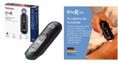 Beurer BiteX Max: Dispositivo recargable para aliviar el picor de picaduras con luz y calor por 24,99 €