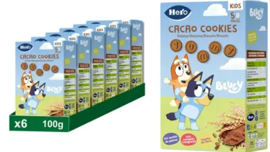 Galletas Infantiles Bluey Hero Solo de Cacao con 15% de Descuento: Meriendas Saludables y Divertidas