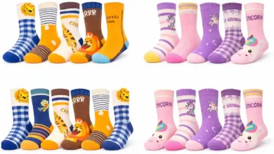 Pack de 10 pares de calcetines Kyopp para niños con divertidos diseños y un 32% de descuento