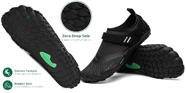 Escarpines Saguaro Fivefingers Barefoot para mujer: comodidad y protección con 29% de descuento