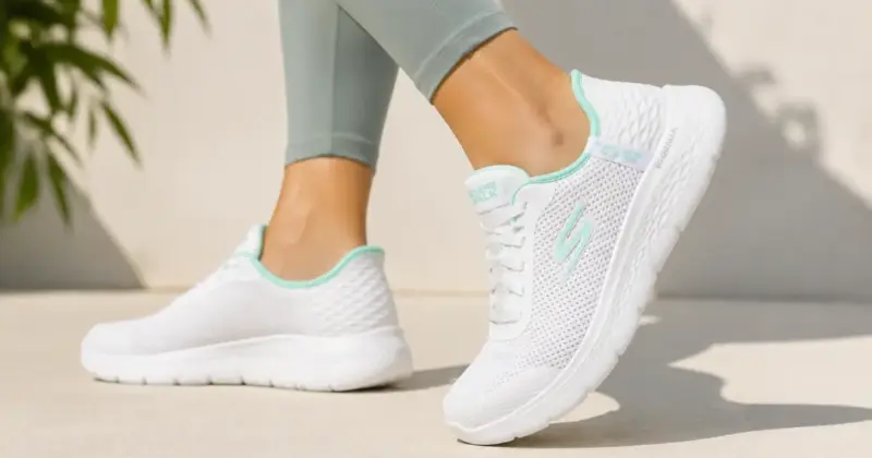 Zapatillas Skechers GO Walk Flex Grand Entry para mujer: comodidad sin cordones con un 44% de descuento