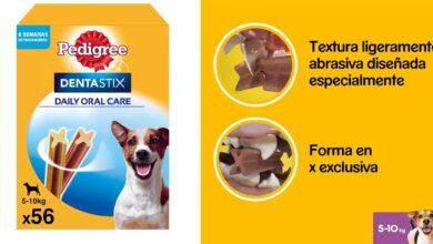 Pack 56 unidades Pedigree Dentastix para perros pequeños: cuidado dental diario con descuento