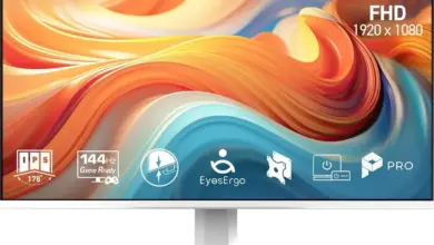 Monitor MSI Pro MP243WA de 24" Full HD con 144 Hz y función de protección visual por 84 €